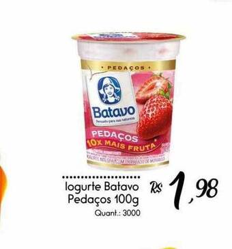 Giassi Supermercados Iogurte Batavo Pedaços oferta