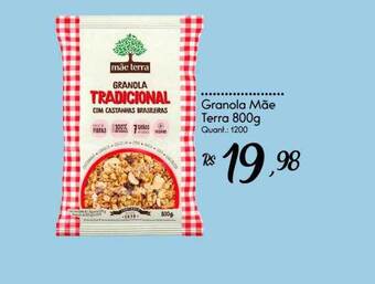 Giassi Supermercados Granola Mãe Terra oferta