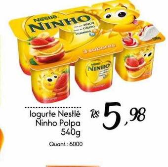 Giassi Supermercados Iogurte Nestlé Ninho Polpa oferta