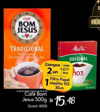 Giassi Supermercados Café Bom Jesus oferta