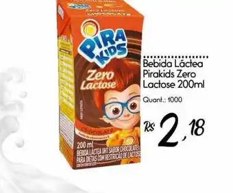 Giassi Supermercados Bebida Láctea Pirakis Zero Lactose oferta