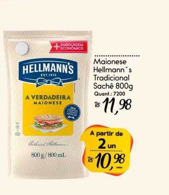Giassi Supermercados Maionese Hellmann's Tradicional oferta