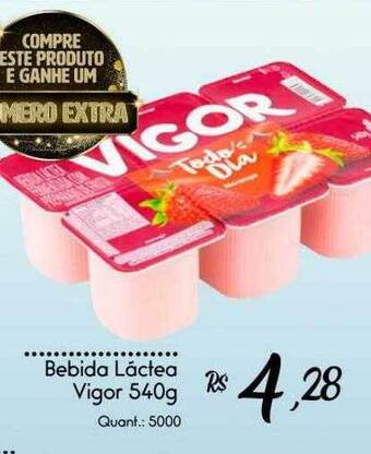 Giassi Supermercados Bebida Láctea Vigor oferta