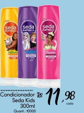 Giassi Supermercados Condicionador Seda Kids oferta
