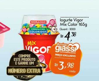 Giassi Supermercados Iogurte Vigor Mix Color oferta