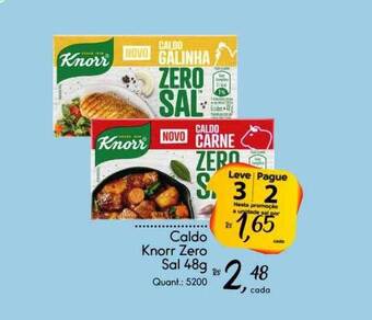 Giassi Supermercados Caldo Knorr Zero Sal Leve 3 Pague 2 oferta