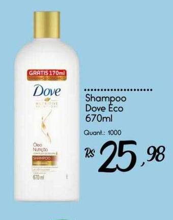 Giassi Supermercados Shampoo Dove Eco oferta