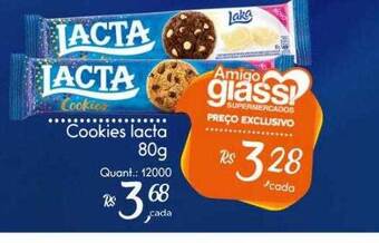 Giassi Supermercados Cookies Lacta oferta