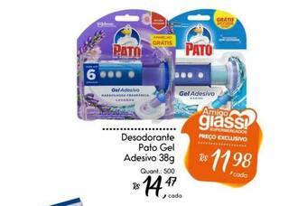 Giassi Supermercados Desodorante Pato Gel Adesivo oferta
