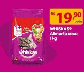 Giassi Supermercados Whiskas Alimento Seco oferta