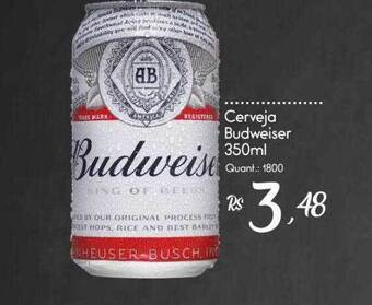 Giassi Supermercados Cerveja Budweiser oferta