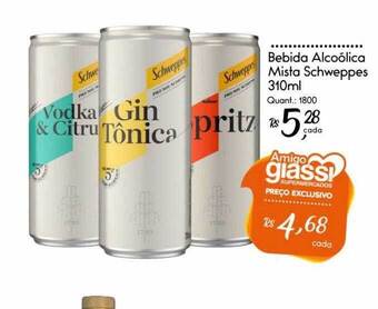 Bebida Alcoólica Mista Schweppes