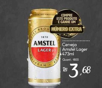 Giassi Supermercados Cerveja Amstel Lager oferta