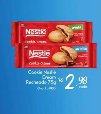 Giassi Supermercados Cookie Nestlé Cream Recheado oferta