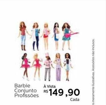 Grupo Formosa Barbie Conjunto Profissões oferta