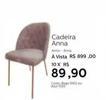 Grupo Formosa Cadeira Anna oferta