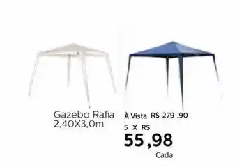 Gazebo Rafia 2.40x3.0m