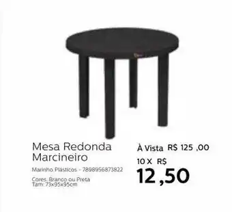 Mesa Redonda Marcineiro