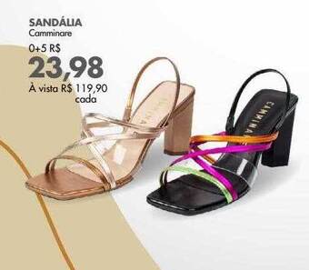 Grupo Formosa Sandália Camminare oferta