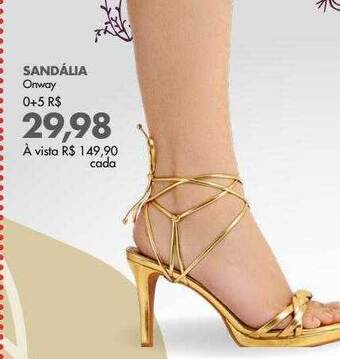 Grupo Formosa Sandália Onway oferta