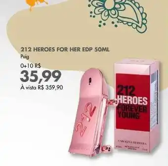 212 Heroes For Her Edp 50ml Puig