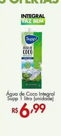 Supermercados Imperatriz água De Coco Integral Supp Unidade oferta