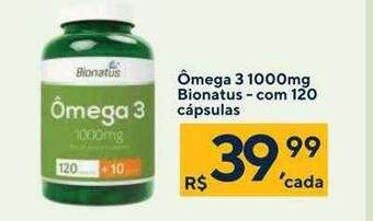 ômega 3 1000mg Bionatus
