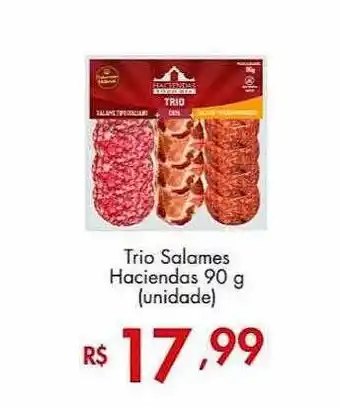 Trio Salames Haciendas Unidade