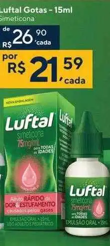 Drogaria Coop Luftal Gotas 15ml Simeticona oferta