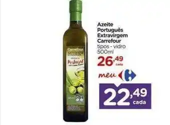 Carrefour Azeite Português Extravirgem Carrefour Tipos oferta