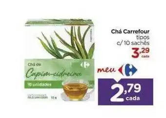 Carrefour Chá Carrefour Tipos oferta