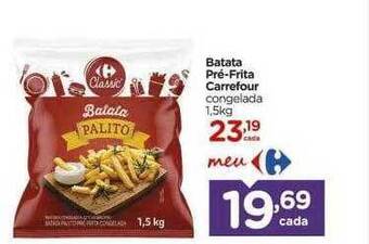 Carrefour Batata Pre-frita Carrefour Congelada oferta
