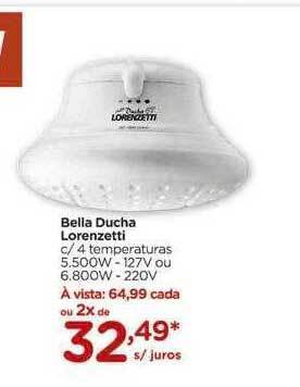 Carrefour Bella Ducha Lorenzetti oferta
