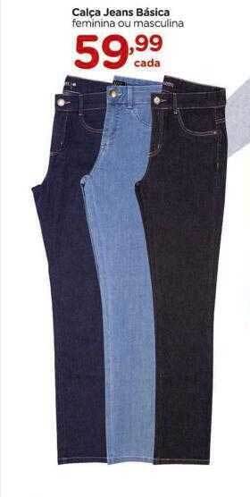 Carrefour Calça Jeans Basica oferta