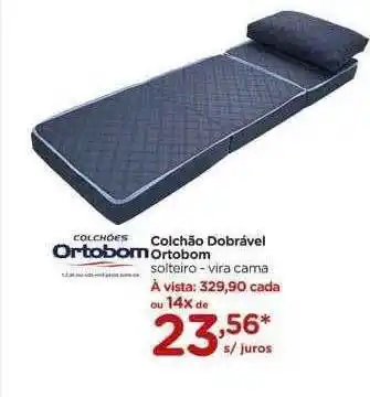 Carrefour Colchão Dobravel Ortobom oferta