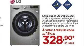 Carrefour Lava E Seca Lg Cv5013ec4 oferta