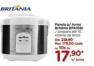 Panela P Arroz Britânia Bpa10bi