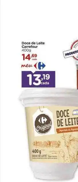 Carrefour Doce De Leite Carrefour oferta