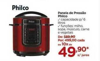 Carrefour Panela De Pressão Philco oferta