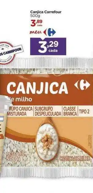 Carrefour Canjica Carrefour oferta
