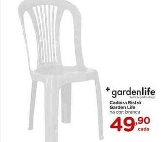 Carrefour Cadeira Bistrô Garden Life oferta