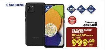 Carrefour Samsung A03 64gb oferta