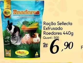 Giassi Supermercados Ração Sellecta Extrusado Roedores oferta