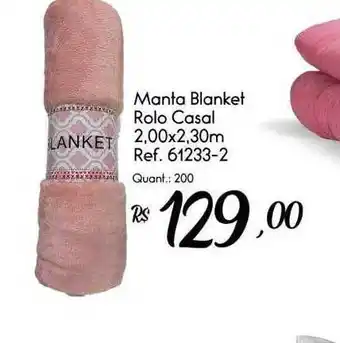 Manta Blanket Rolo Casal