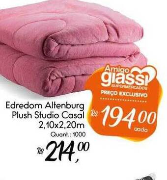 Edredom Altenburg Plush Studio Casal
