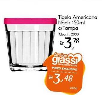 Giassi Supermercados Tigela Americana Nadir C-tampa oferta