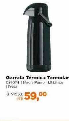 Lojas TaQi Garrafa Térmica Termolar oferta