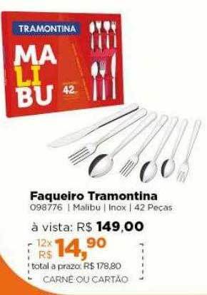 Lojas TaQi Faqueiro Tramontina oferta