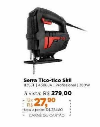 Lojas TaQi Serra Tico-tico Skil oferta