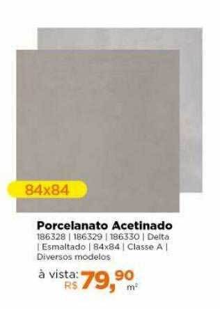 Lojas TaQi Porcelanato Acetinado oferta